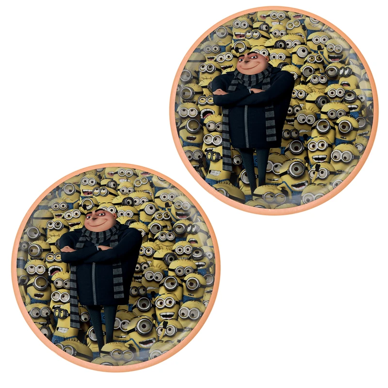 تراش مدل مخزن دار طرح کارتون مینیون ها کد S11370 بسته دو عددی