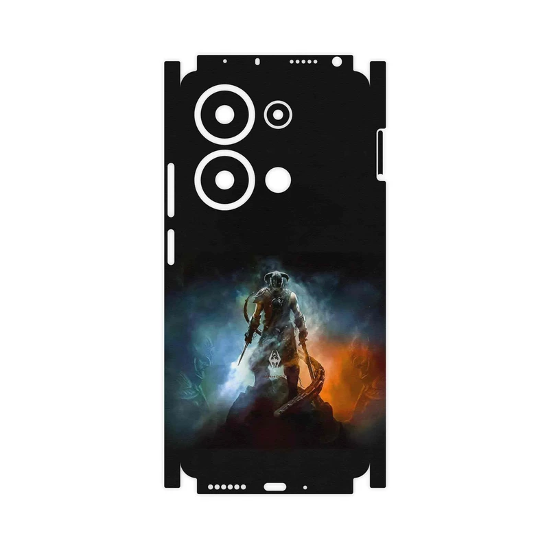 برچسب پوششی ماهوت مدل Skyrim Game Series-FullSkin مناسب برای گوشی موبایل شیائومی Poco M6 Pro 4G