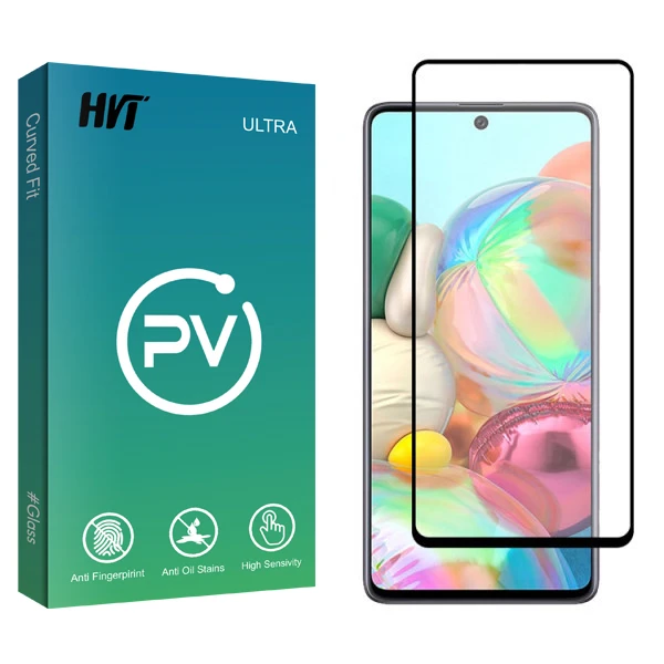 محافظ صفحه نمایش سرامیکی مات اچ وی تی مدل PV glass مناسب برای گوشی موبایل سامسونگ Galaxy A71/ M51