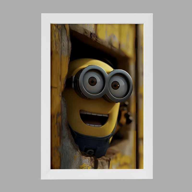 تابلو خندالو مدل مینیون ها (Minions) کد F4258