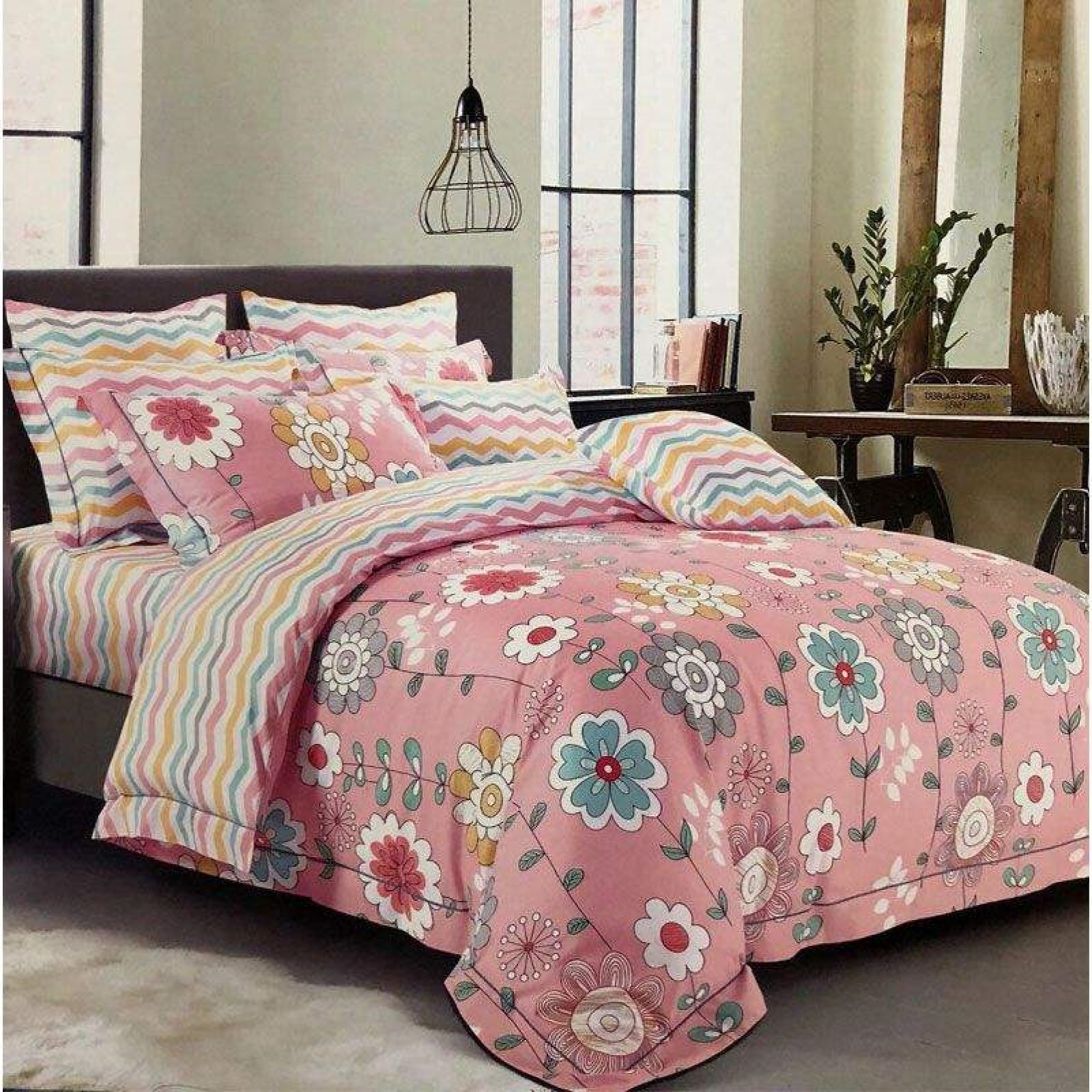 سرویس خواب کوکوجم مدل Fendi 120 یکنفره 4 تکه