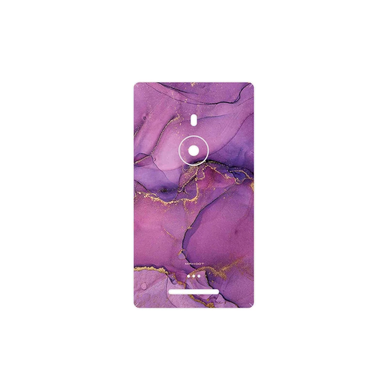 برچسب پوششی ماهوت مدل Purple Marble مناسب برای گوشی موبایل نوکیا Lumia 925