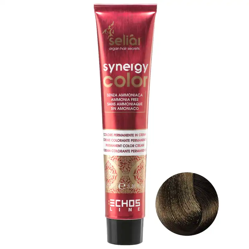 رنگ مو اچ اس لاین شماره 6.31 حجم 100 میلی لیتر رنگ بلوند تیره شنی