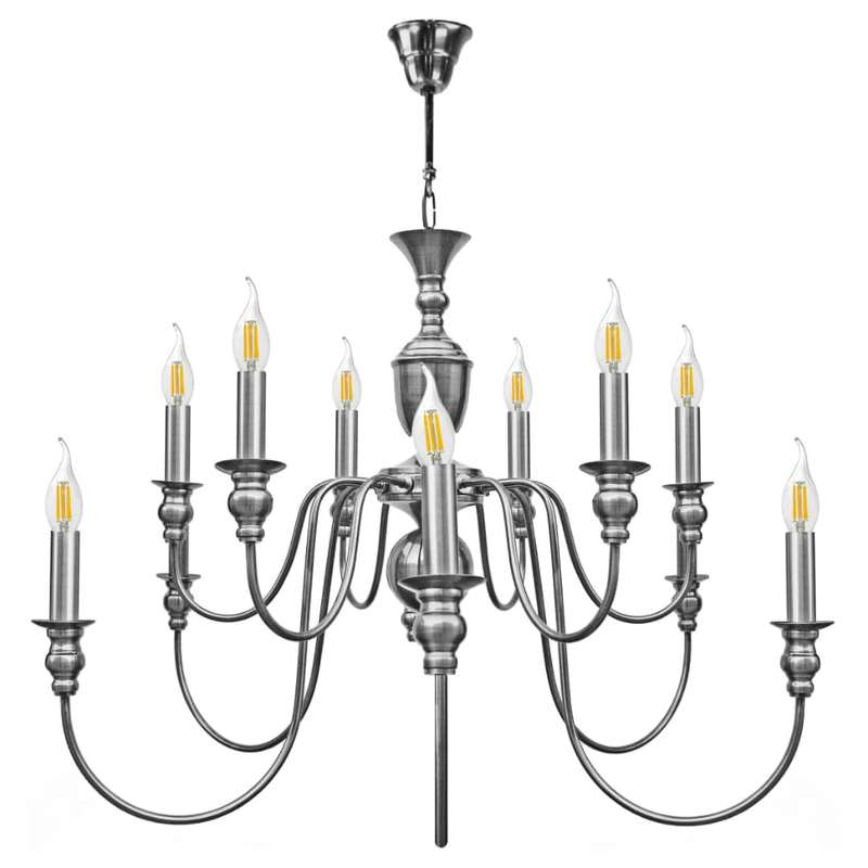 لوستر 12 شعله مدل DELFA کد 03