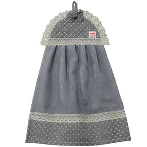 حوله آشپزخانه منسوجات خسروشاهی برتر مدل عروس طرح خالدار HL24 سایز 45x35 سانتی متر