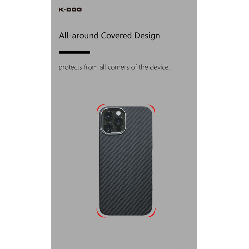 کاور کی-دوو مدل Kevlar مناسب برای گوشی موبایل اپل IPhone 13 3