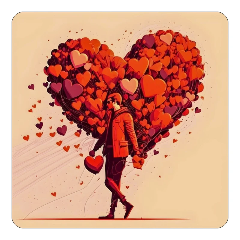 مگنت کاکتی مدل عاشقانه کد mp13942