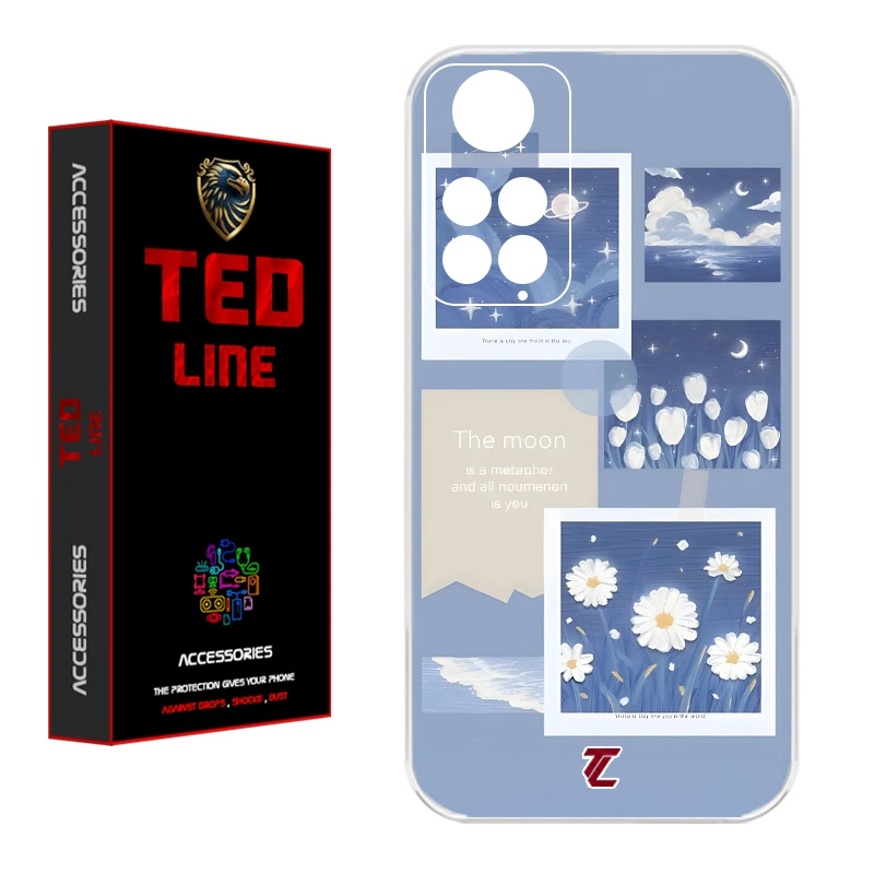 کاور تدلاین طرح بابونه کد 1203 مناسب برای گوشی موبایل شیائومی Redmi Note 11 4G / Note 11S