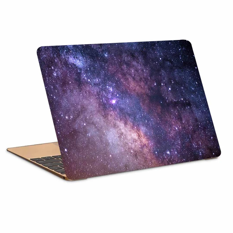استیکر لپ تاپ طرح starry sky milky way stars glitter space کد N-625 مناسب برای لپ تاپ 15.6 اینچ