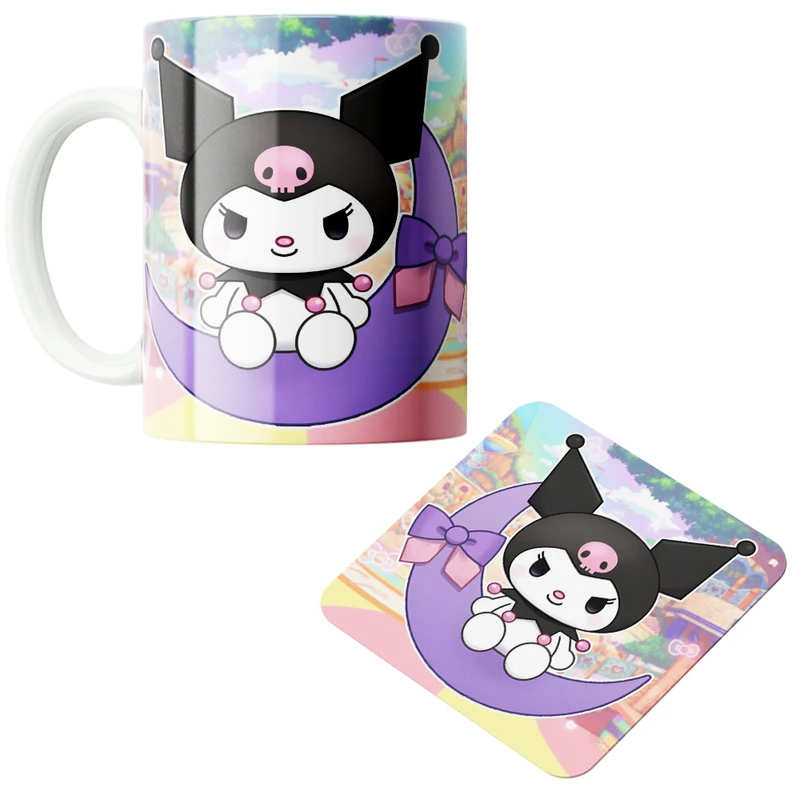 ماگ پاد آفرین مدل کرومی کد z44 به همراه زیر لیوانی