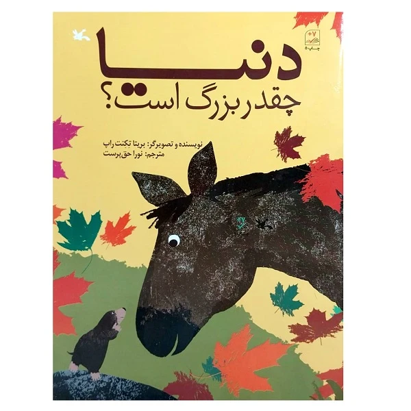 کتاب دنیا چقدر بزرگ است؟ اثر بریتا تکنت راپ انتشارات کانون پرورش فکری کودکان و نوجوانان