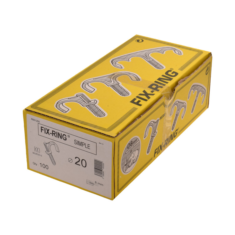 بست چکشی تک اینژه فیکساسیون مدل R001400 بسته 100 عددی