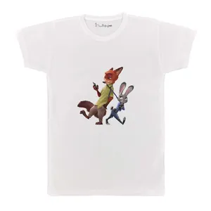 تی شرت بچگانه پرمانه طرح زوتوپیا کد pmt.5683