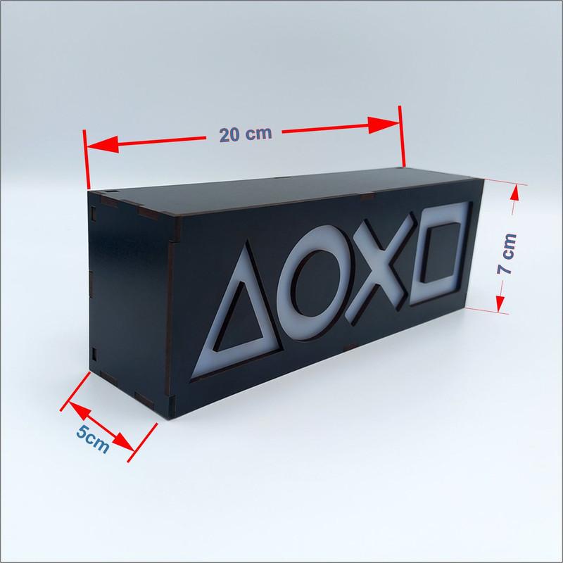 آیکون لایت طرح Playstation مدل BOX-S01