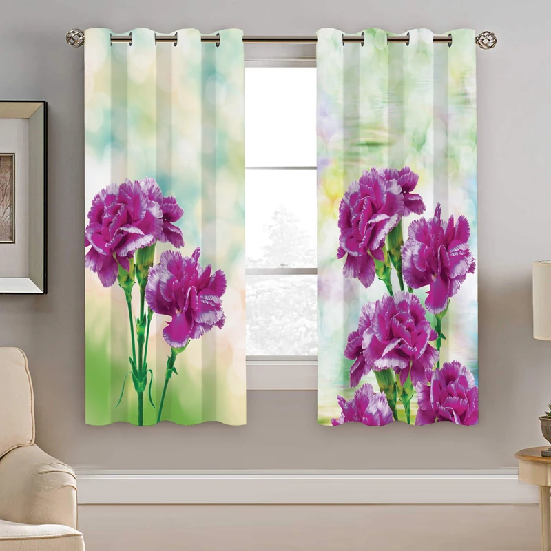 پرده نیروانا طرح گل مدل هازان کد 8721 سایز 140×200 سانتی متر