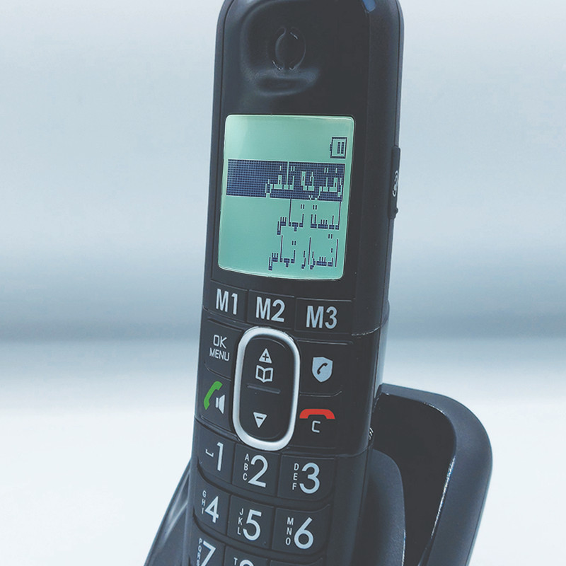 تلفن بی سیم آلکاتل مدل XL785 Combo Voice FR مجموعه 2 عددی