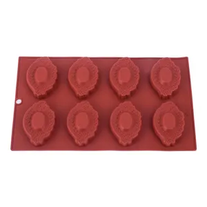 قالب دسر مدل لوزی نگین دار 8 خانه super mart