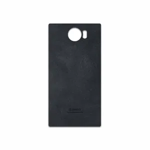 MAHOOT Graphite Buffalo Leather Cover Sticker for BlackBerry Priv