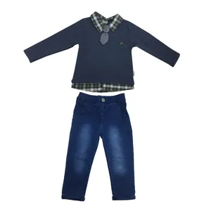 ست تی شرت و شلوار پسرانه مدل Necixs کد 6063