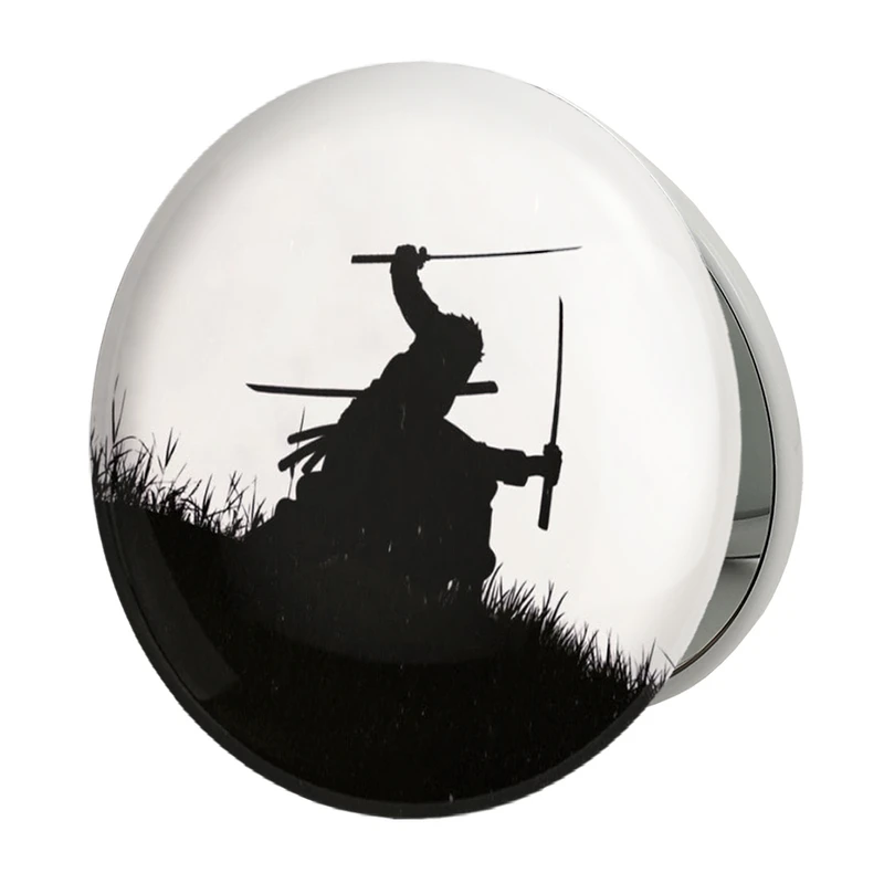 آینه جیبی خندالو طرح زورو انیمه وان پیس One Piece مدل تاشو کد 17213 