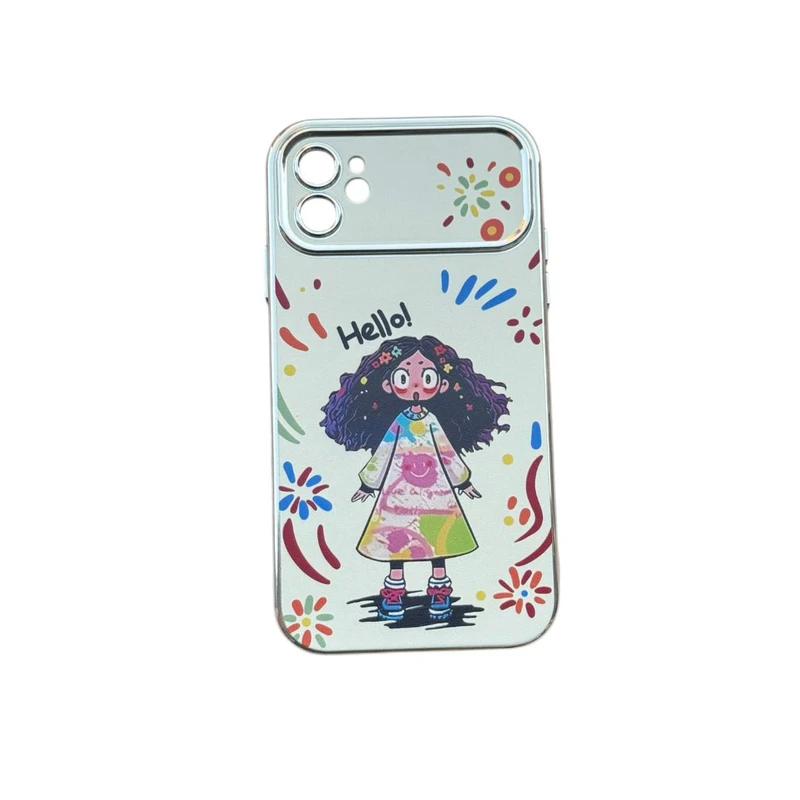 کاور طرح دختر کد Hello 44 مناسب برای گوشی موبایل اپل Iphone 11