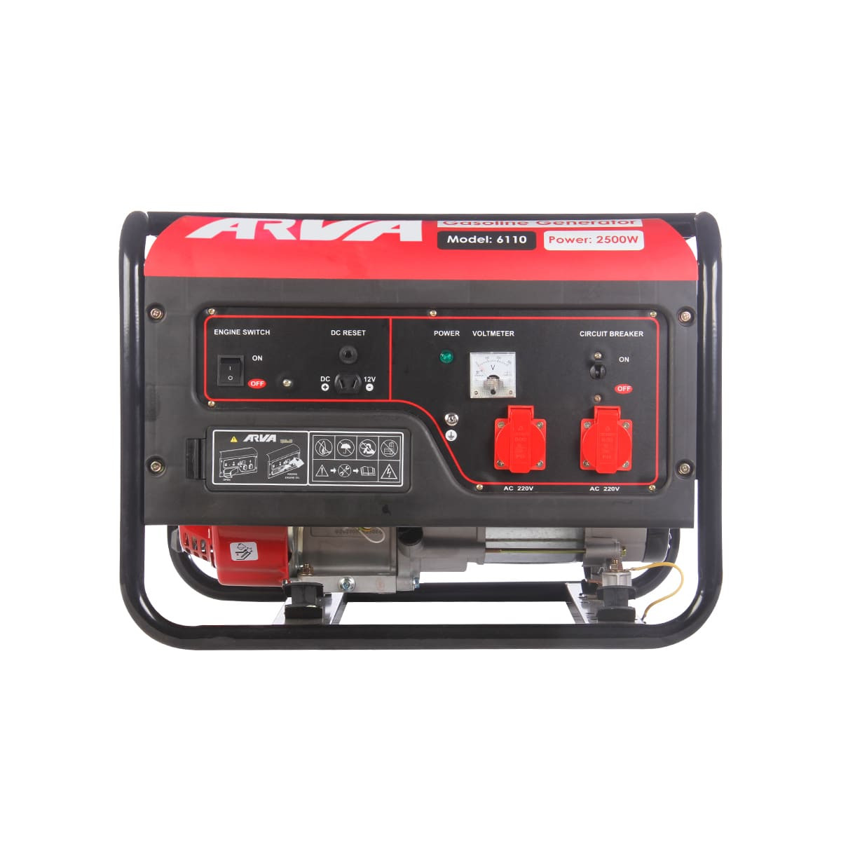 موتور برق بنزینی آروا مدل 6110 موتور برق بنزینی آروا مدل 6110