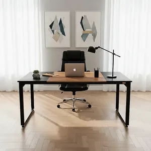 میز مدیریت دیزم مدل مونتاژی TLD_asm_150×90_Tri_BALIGHT