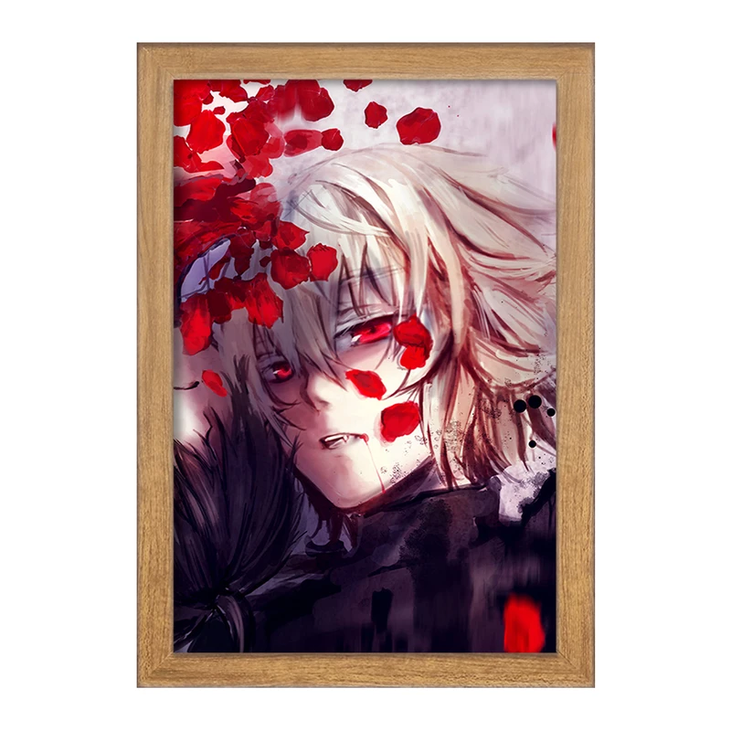 تابلو خندالو مدل میکائیل هیاکویا انیمه اسرافیل پایانی  کد 12633