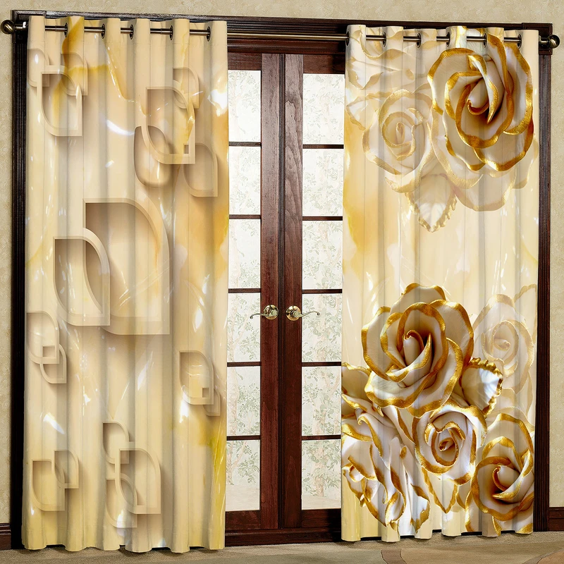 پرده مدل مخمل پانچی کد 4513aT2 سایز 200x140 سانتی متر