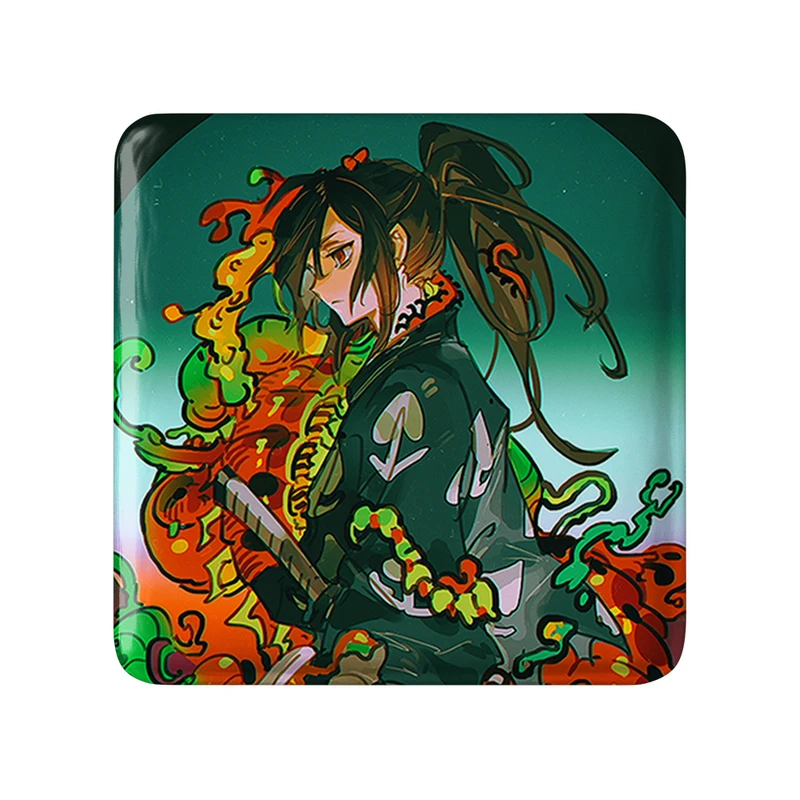 مگنت خندالو طرح هیاکیمارو انیمه دورورو مدل مربعی کد 33600