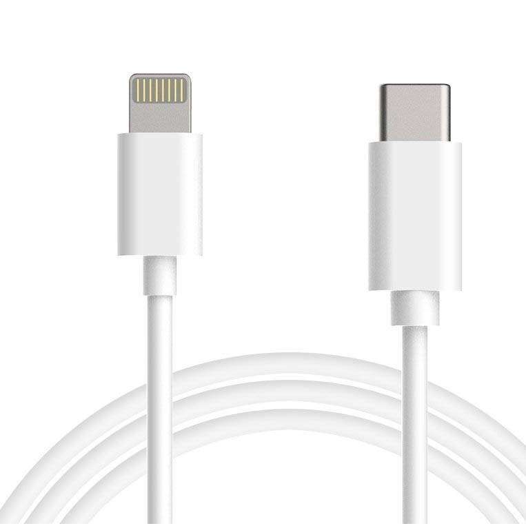 کابل تبدیل USB-C به لایتنینگ مدل A2 طول 1 متر