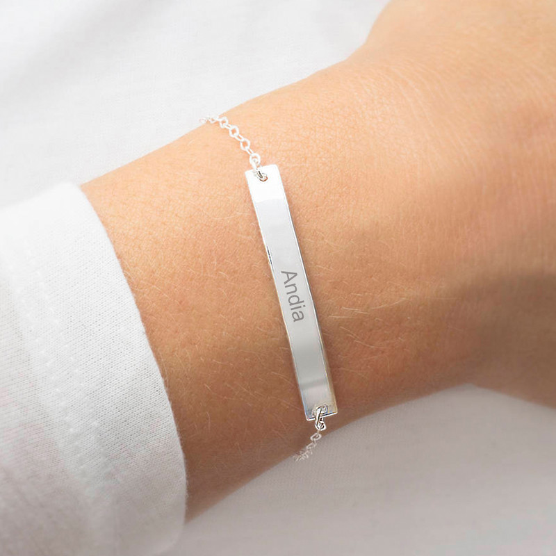 دستبند نقره زنانه ترمه ۱ مدل آندیا کد DN 3079