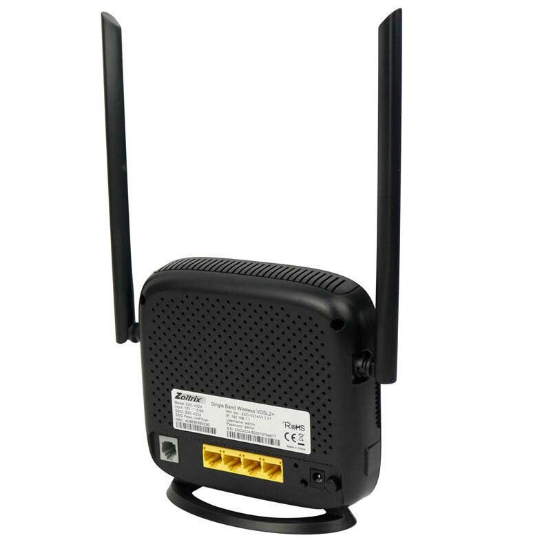 مودم روتر VDSL/ADSL زولتریکس مدل 224