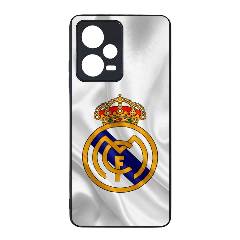 کاور طرح تیم فوتبال رئال مادرید مناسب برای گوشی موبایل شیائومی redmi note 12 pro 5g