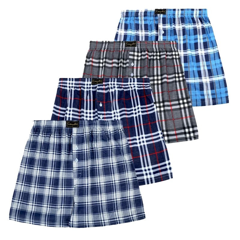 شورت پسرانه یوکین مدل L44 بسته 4 عددی