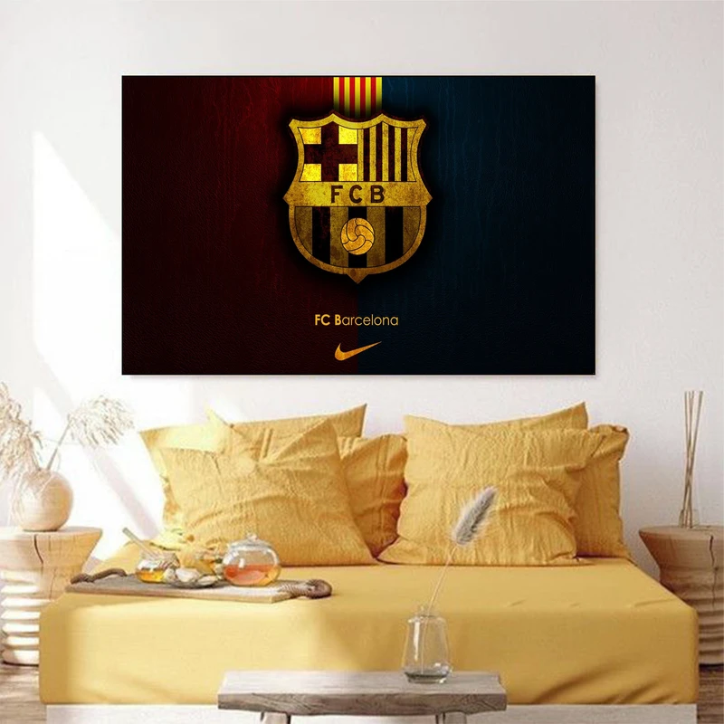 تابلو شاسی مدل آرم تیم فوتبال بارسلونا