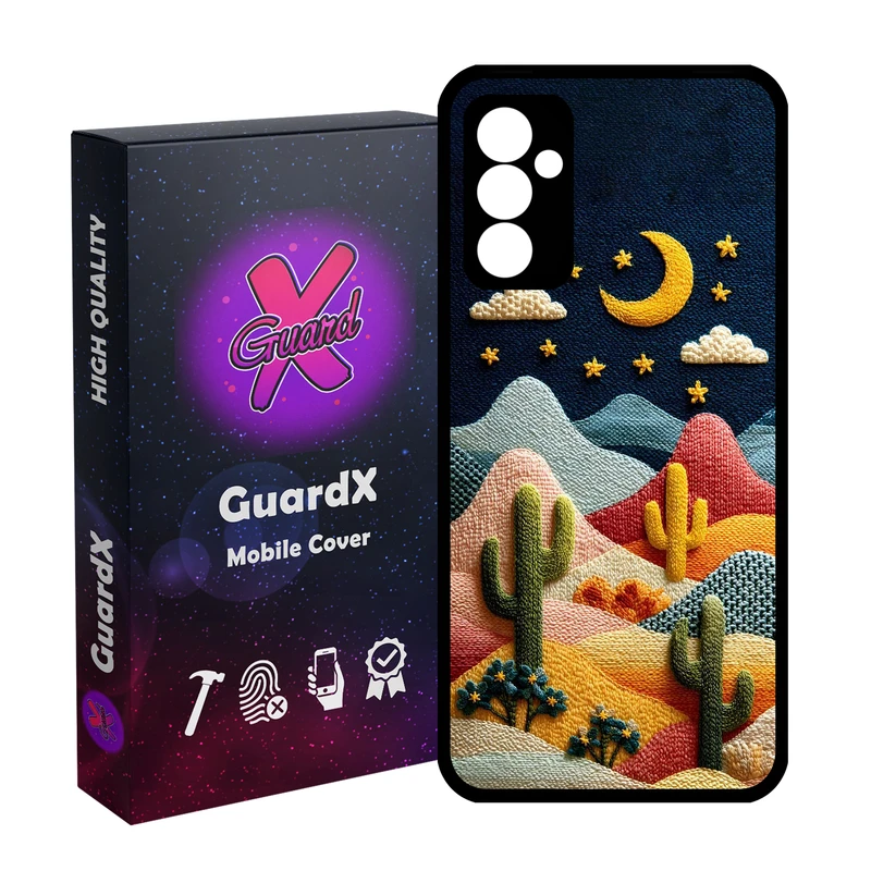 کاور گارد ایکس طرح کاکتوس مدل 10954 مناسب برای گوشی موبایل سامسونگ Galaxy A55 / A55 5G