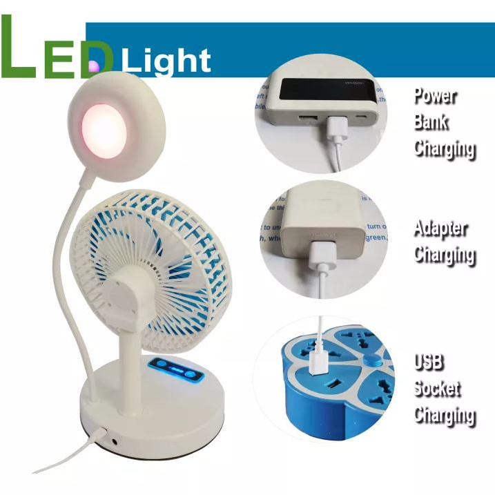 پنکه شارژی مدل JR-2022