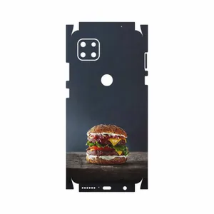 MAHOOT Hamburger-FullSkin Cover Sticker for Motorola MOTO G 5G