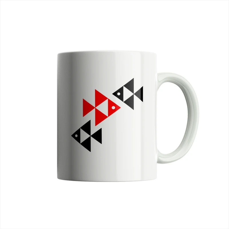 ماگ طرح ماهی کد A91