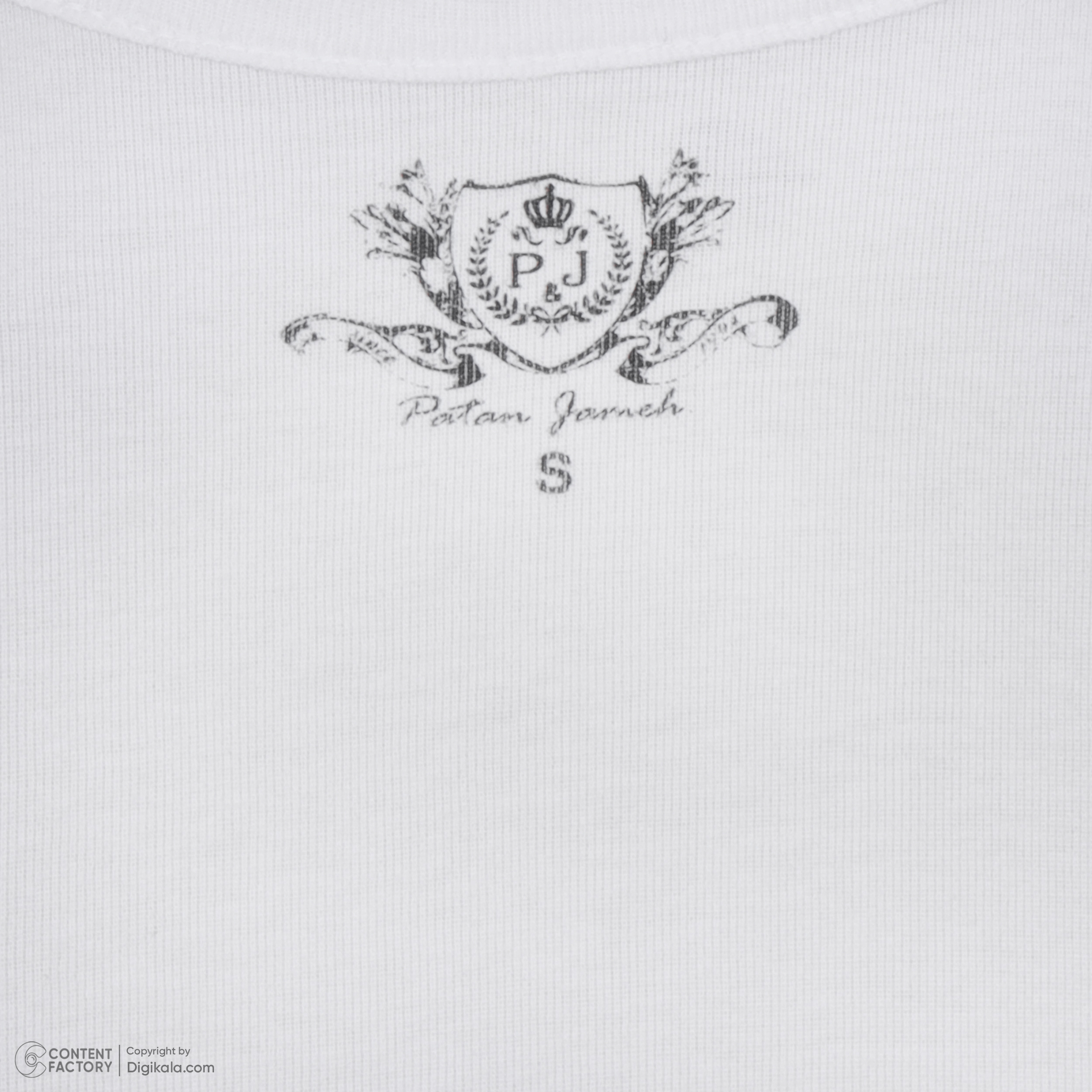 تی شرت آستین کوتاه زنانه پاتن جامه مدل فیانگو 131631020123000 رنگ سفید -  - 5