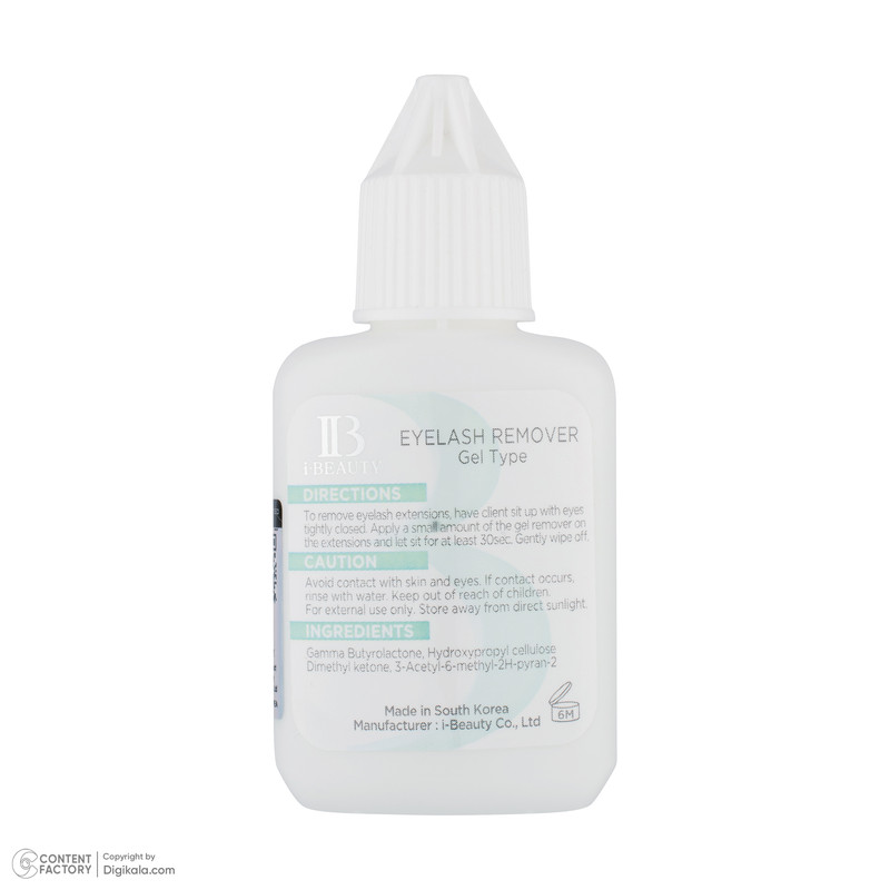 ریممور اکستنشن مژه آی بی مدل Gel type حجم 15 میلی لیتر ریممور اکستنشن مژه آی بی مدل Gel type حجم 15 میلی لیتر