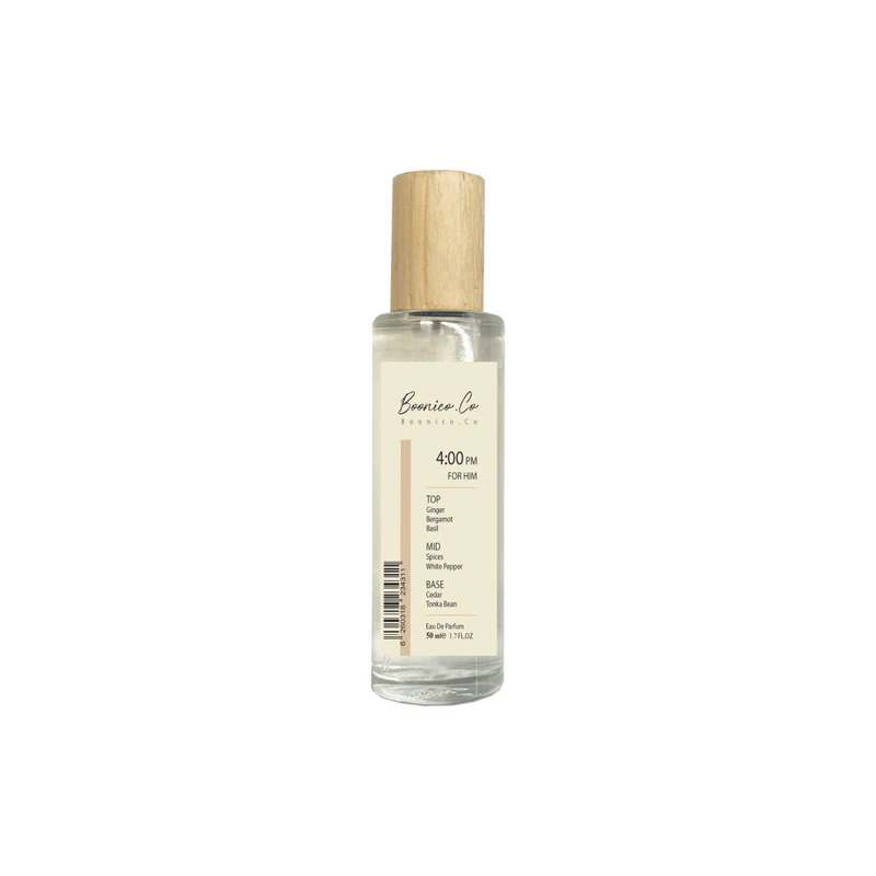 عطر جیبی مردانه بونی کوکو مدل 4:00PM با رایحه خنک حجم 50 میلی لیتر