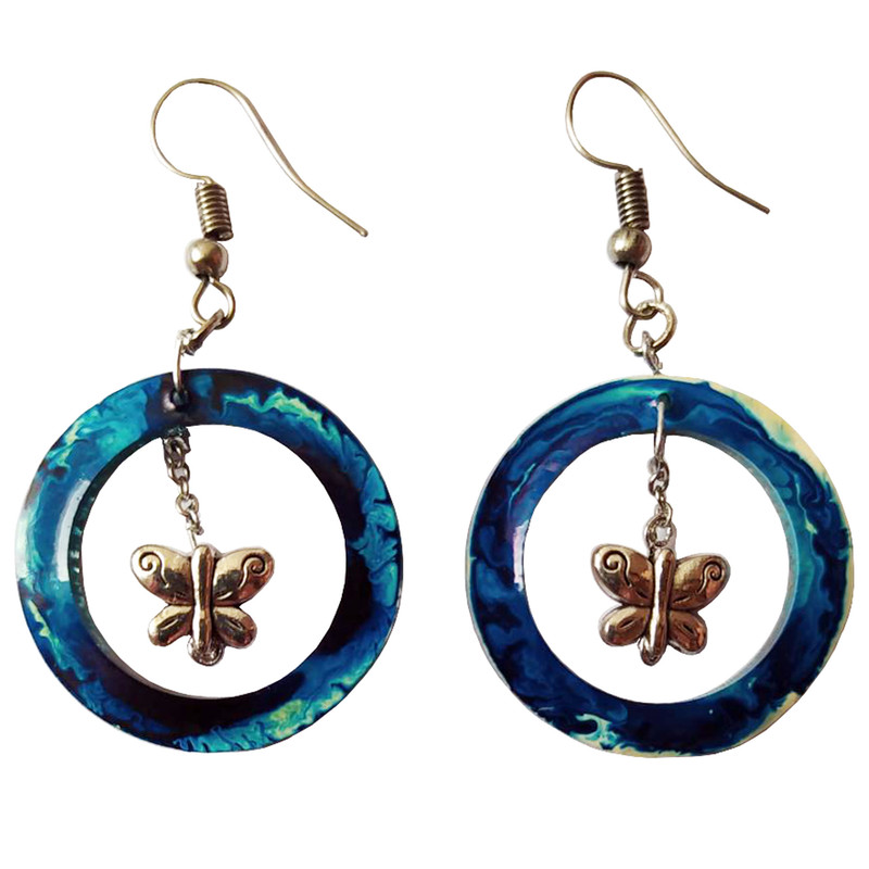 گوشواره دخترانه مدل S.A.M234