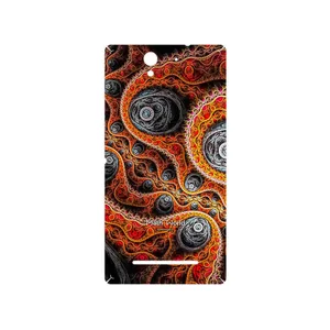 MAHOOT Mathematical Geometric Shape 7 Cover Sticker for Sony Xperia C3 Dual