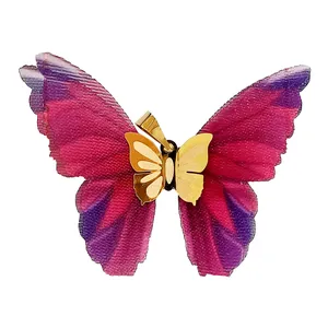 آویز گردنبند طلا 18 عیار زنانه مدل   پروانه کد 180