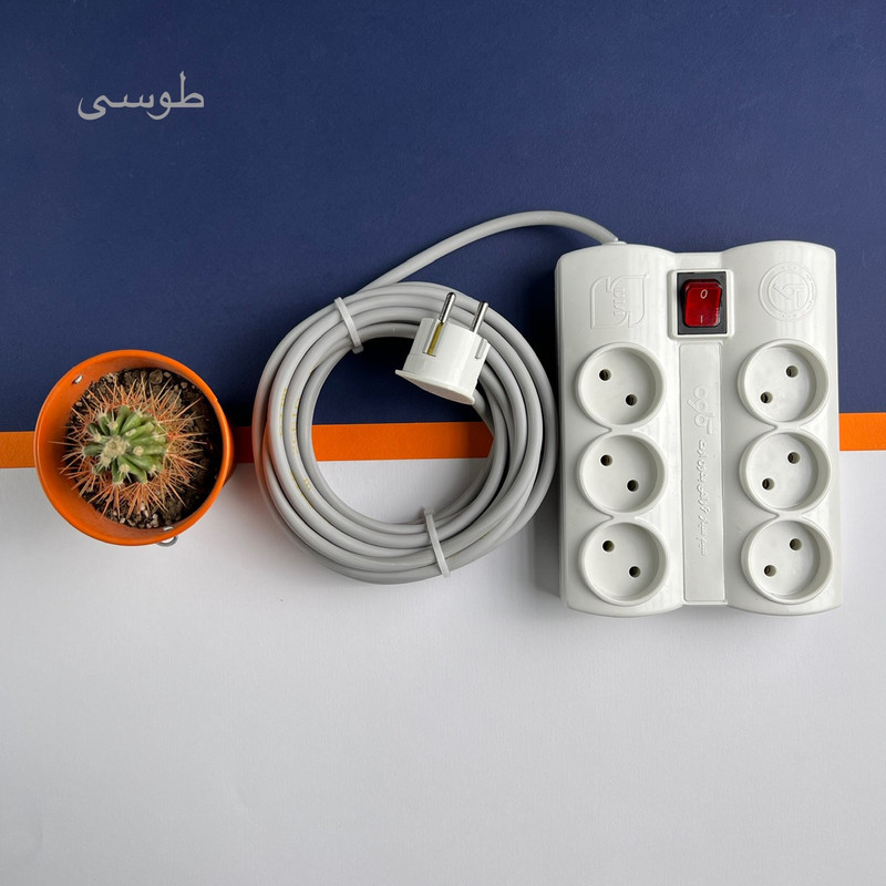 چندراهی برق کاوه مدل MR.6.KV.215.50M طول 50 متر