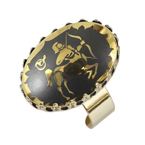 انگشتر زنانه مدل حدید آذر ماه کد 0087