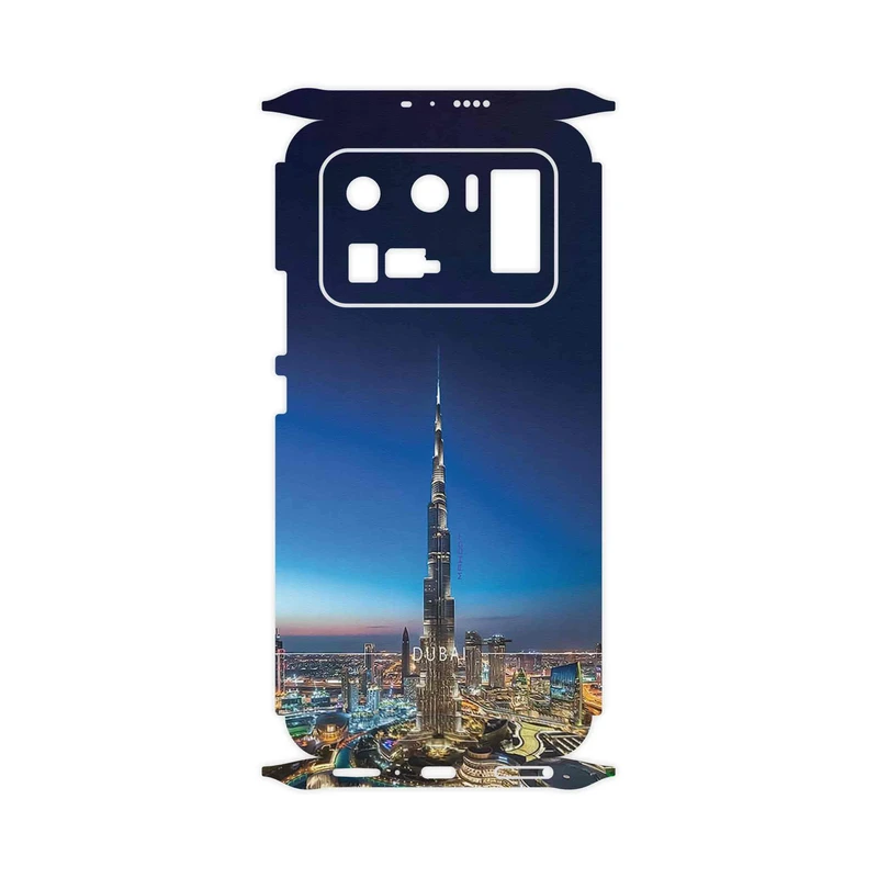 برچسب پوششی ماهوت مدل Dubai_City-FullSkin مناسب برای گوشی موبایل شیائومی Mi 11 Ultra
