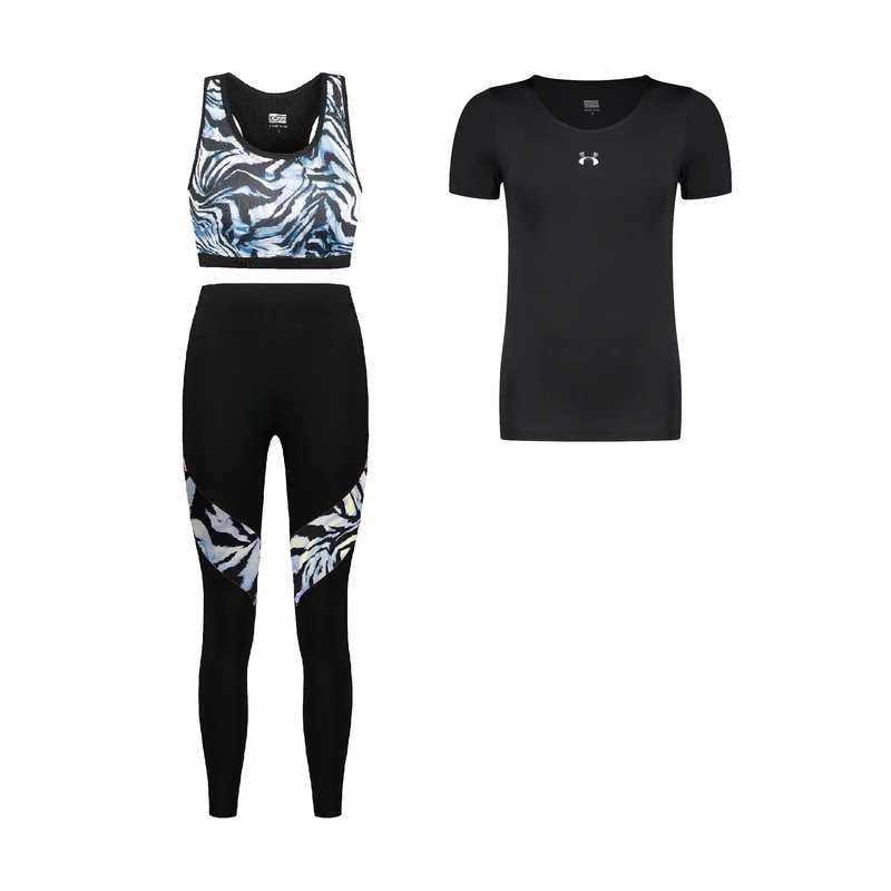 ست سه تکه لباس ورزشی زنانه مدل 1902-1401-7101